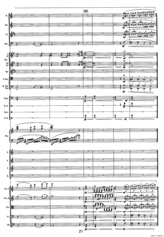 钱塘江-一.序曲（总谱）