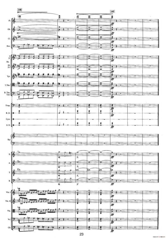 钱塘江-一.序曲（总谱）