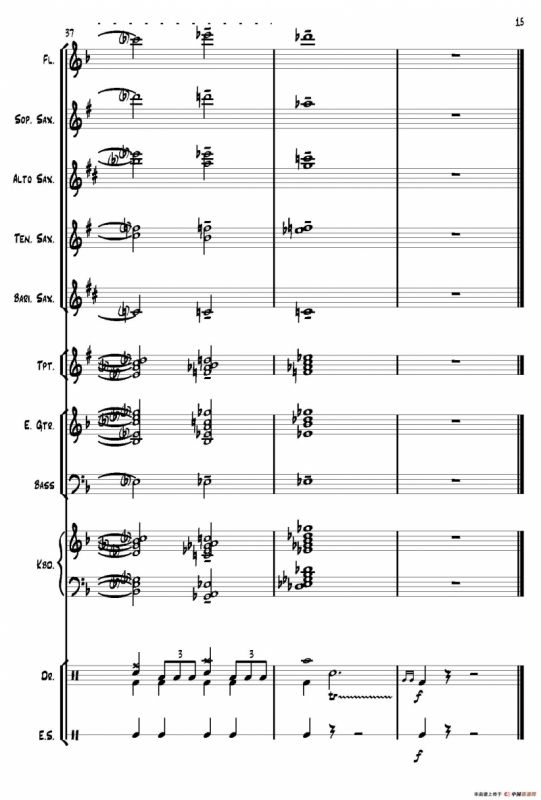 Hello（爵士乐团总谱）