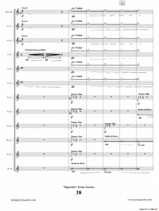 Ingravity（第四乐章）（总谱）