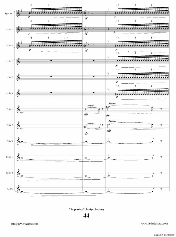 Ingravity（第四乐章）（总谱）