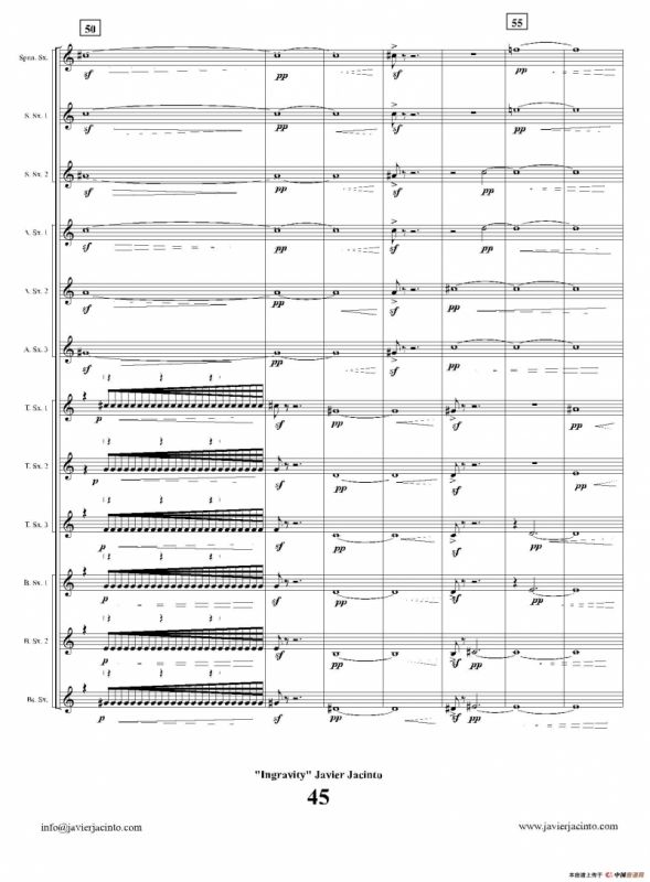 Ingravity（第四乐章）（总谱）