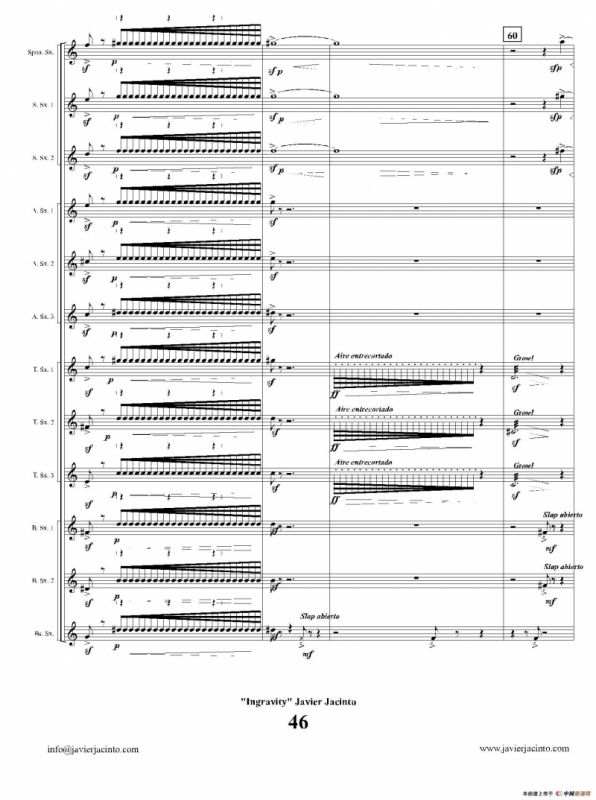 Ingravity（第四乐章）（总谱）