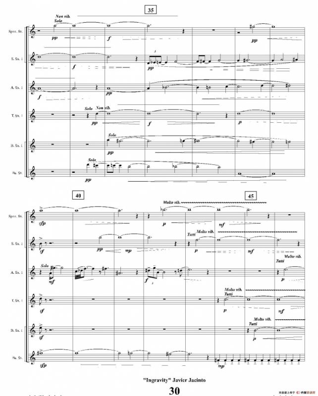 Ingravity（第三乐章）（总谱）