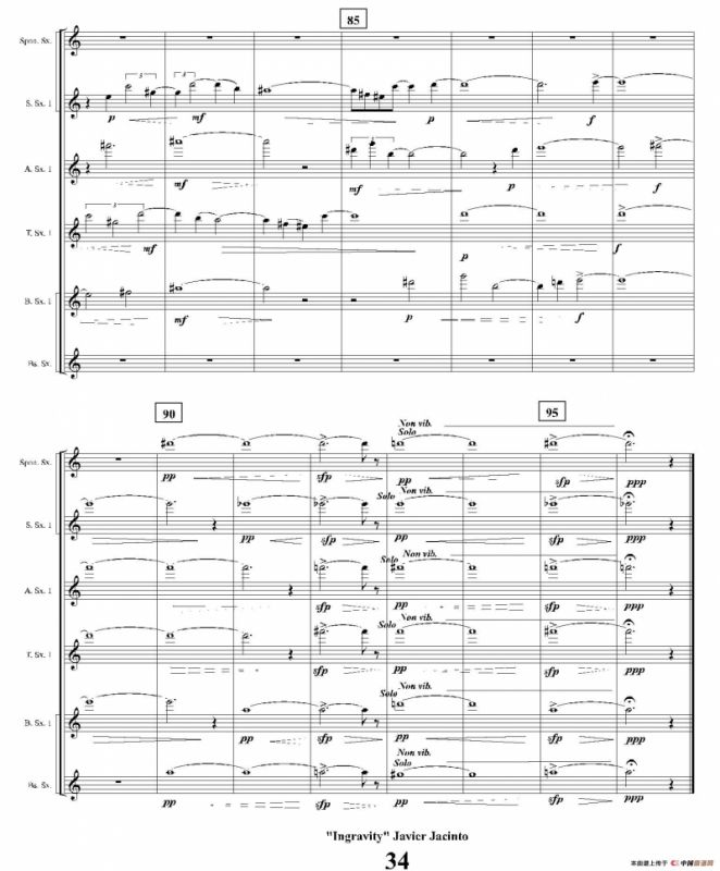 Ingravity（第三乐章）（总谱）