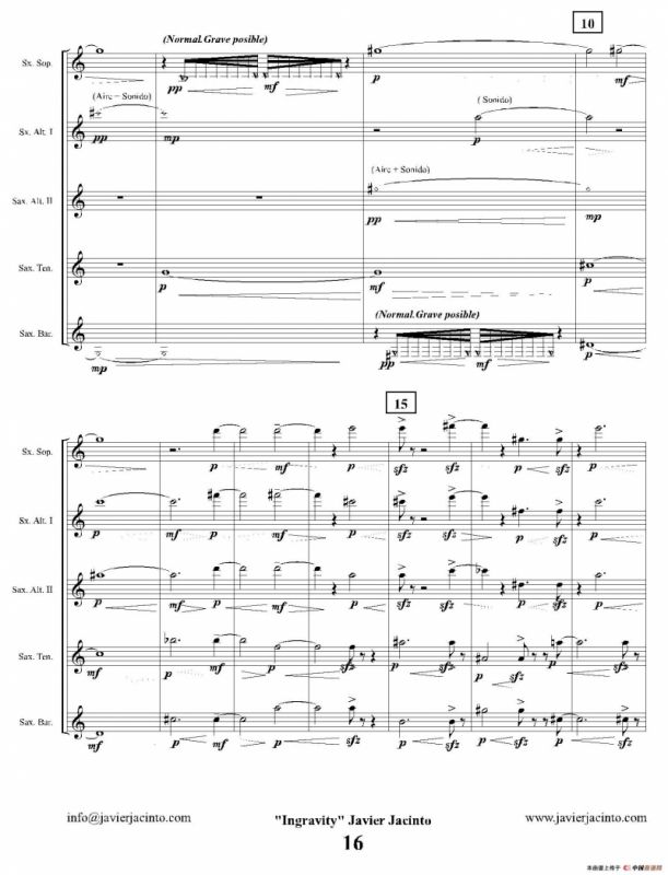 Ingravity（第二乐章）（总谱）