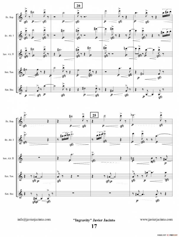 Ingravity（第二乐章）（总谱）