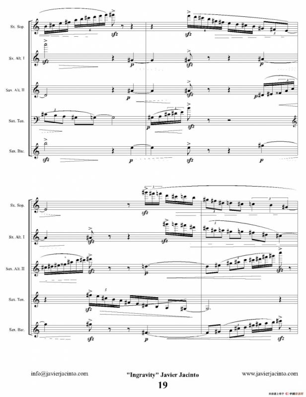 Ingravity（第二乐章）（总谱）
