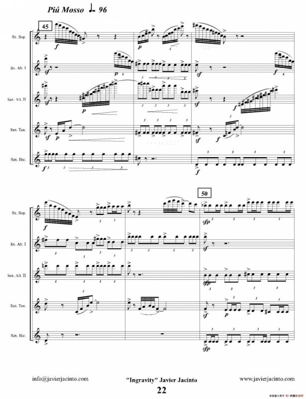 Ingravity（第二乐章）（总谱）