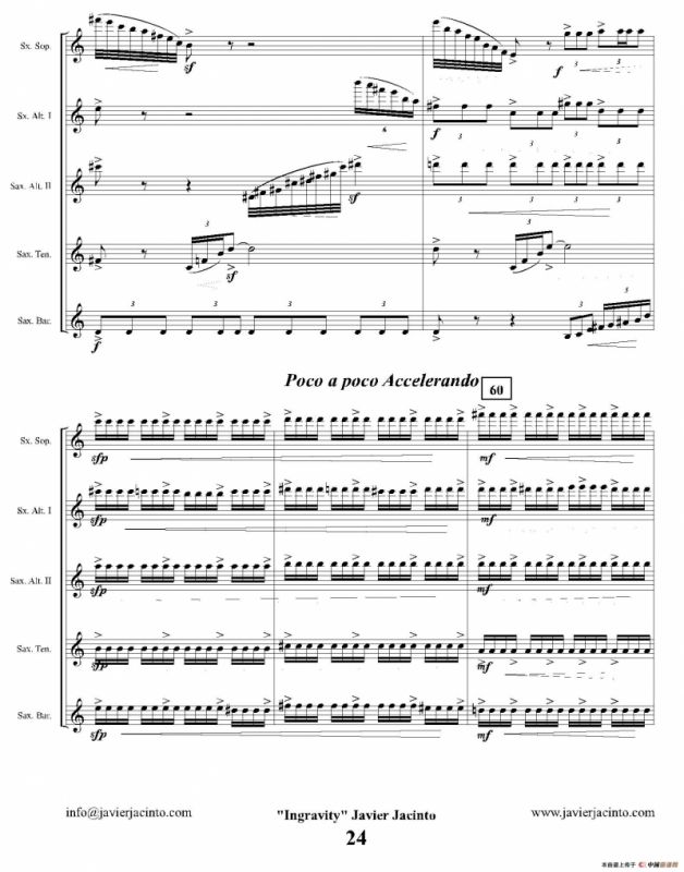 Ingravity（第二乐章）（总谱）