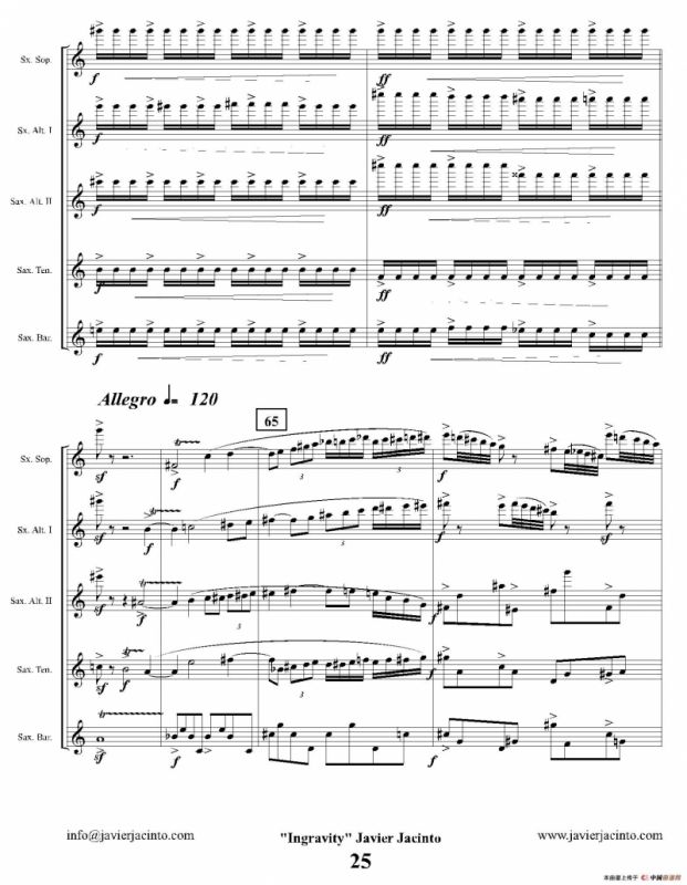 Ingravity（第二乐章）（总谱）