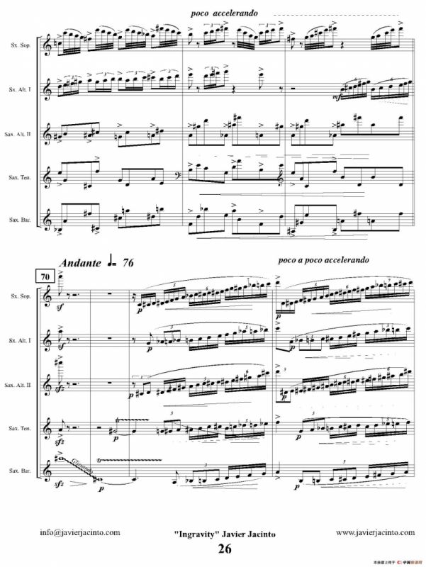 Ingravity（第二乐章）（总谱）