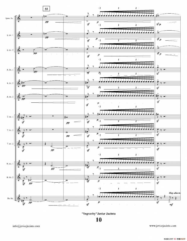 Ingravity（第一乐章）（总谱）