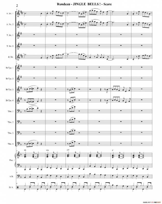 JINGLE BELLS！（总谱）