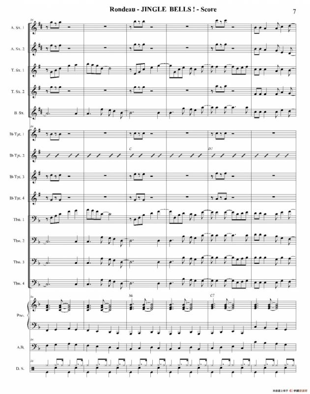 JINGLE BELLS！（总谱）