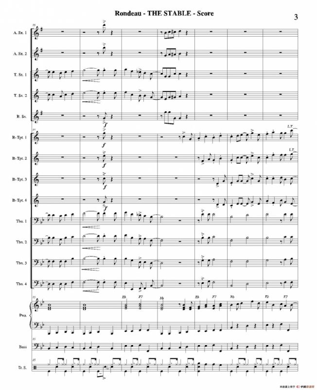 THE STABLE（总谱）