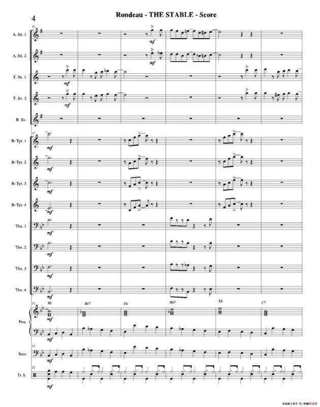 THE STABLE（总谱）