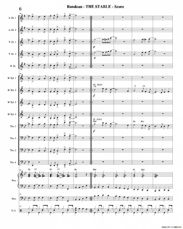 THE STABLE（总谱）