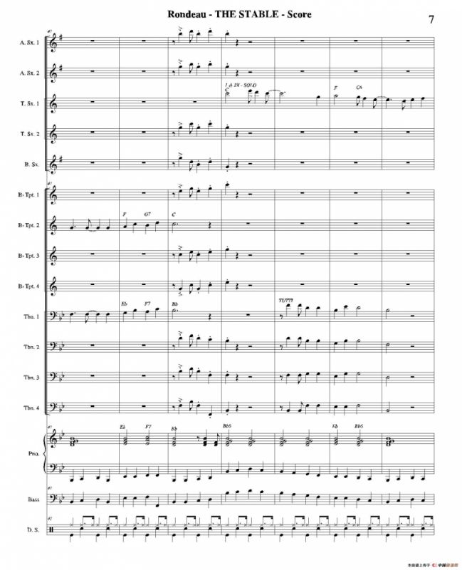 THE STABLE（总谱）