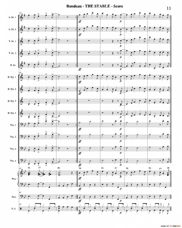 THE STABLE（总谱）