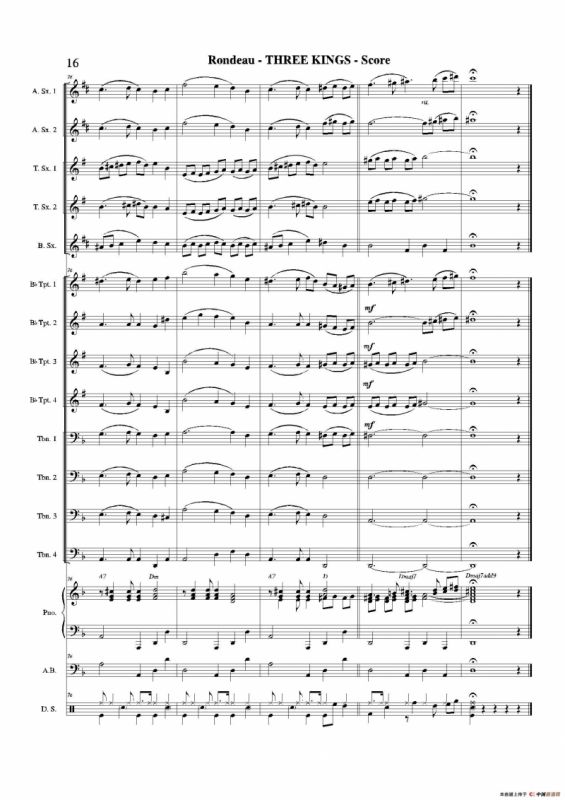 THREE KINGS（总谱）