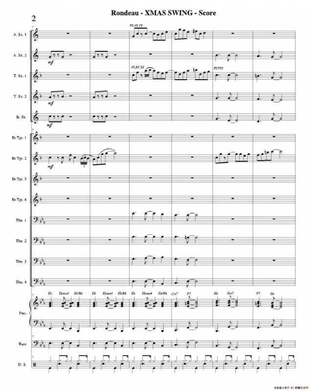 XMAS SWING（总谱）