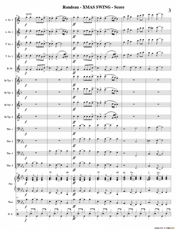 XMAS SWING（总谱）