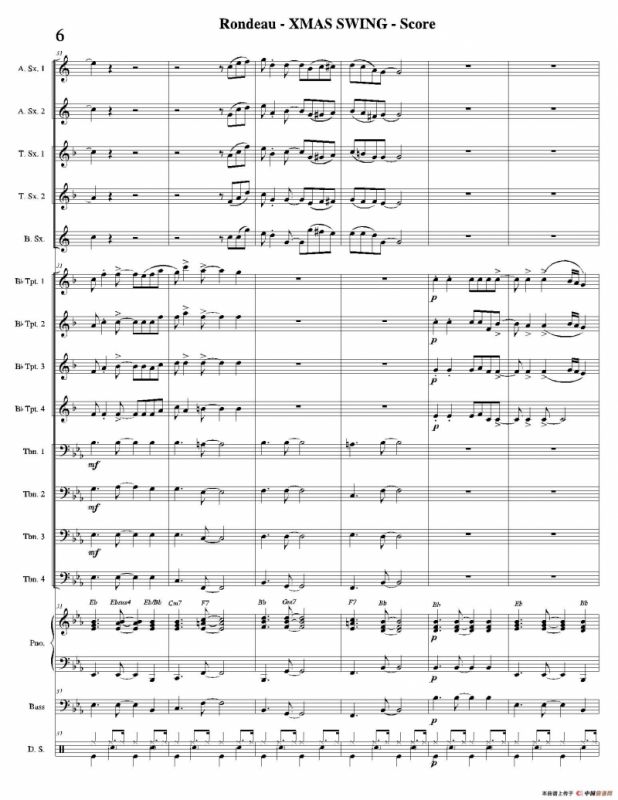 XMAS SWING（总谱）