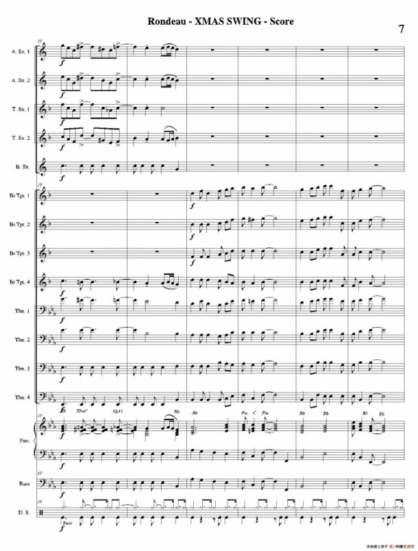XMAS SWING（总谱）
