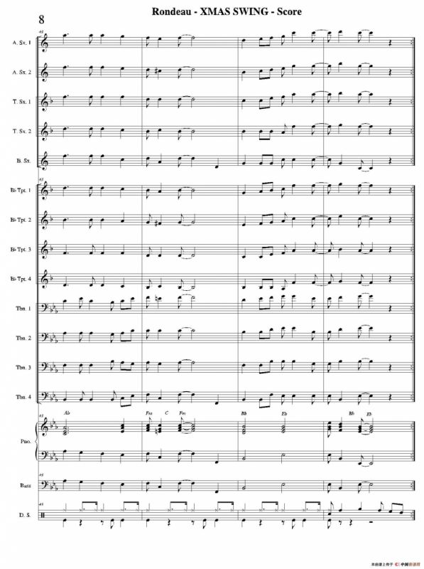 XMAS SWING（总谱）