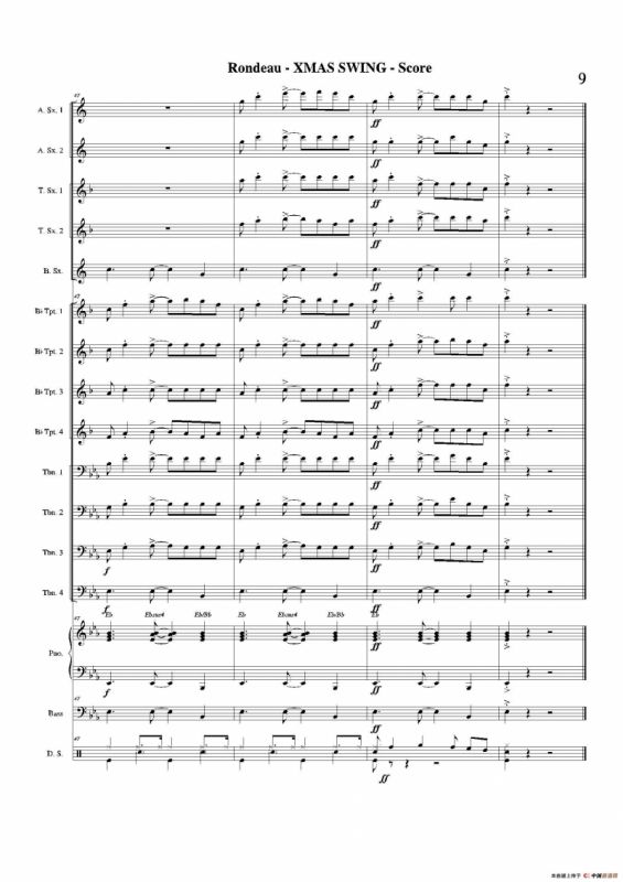 XMAS SWING（总谱）