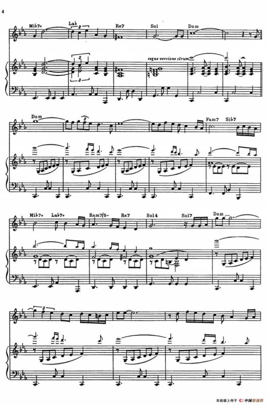 Oblivion（遗忘）（双簧管+钢琴伴奏）