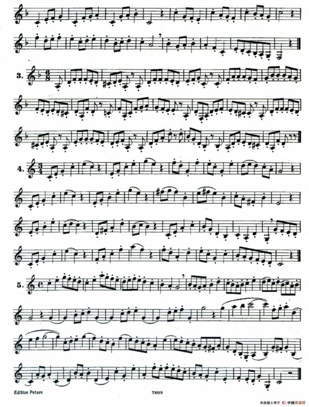 DEMNITZ（单簧管练习曲）