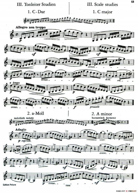 DEMNITZ（单簧管练习曲）