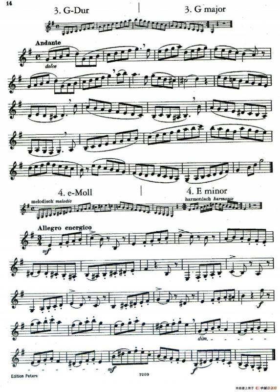 DEMNITZ（单簧管练习曲）