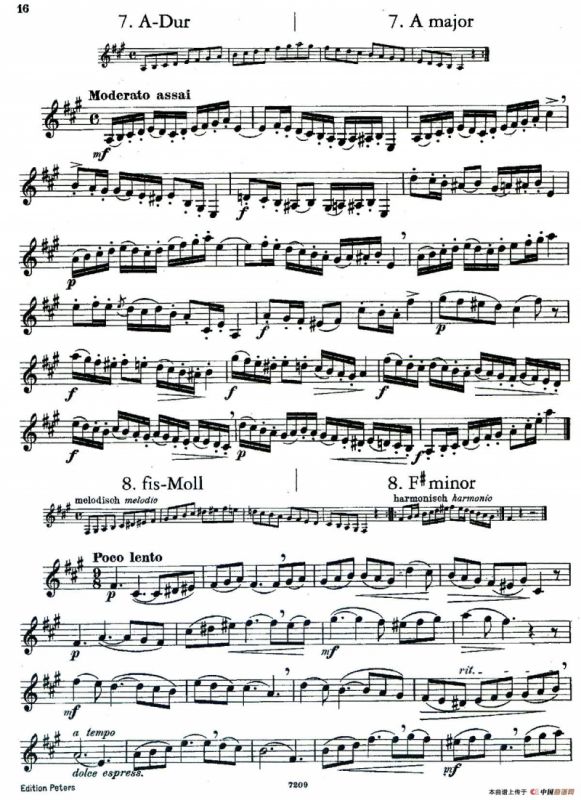 DEMNITZ（单簧管练习曲）