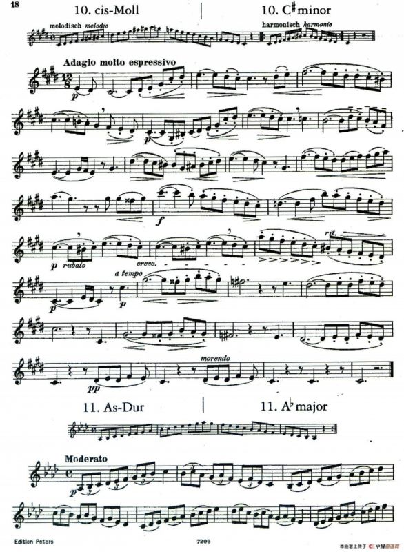 DEMNITZ（单簧管练习曲）