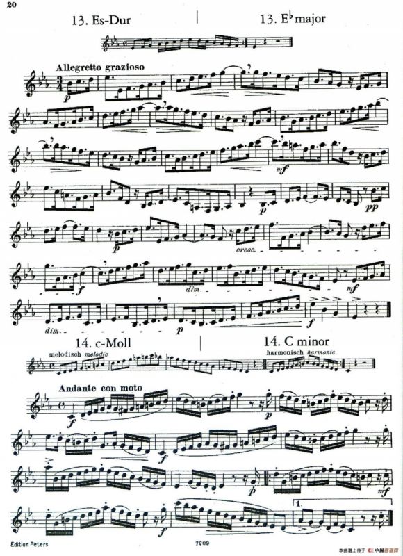 DEMNITZ（单簧管练习曲）