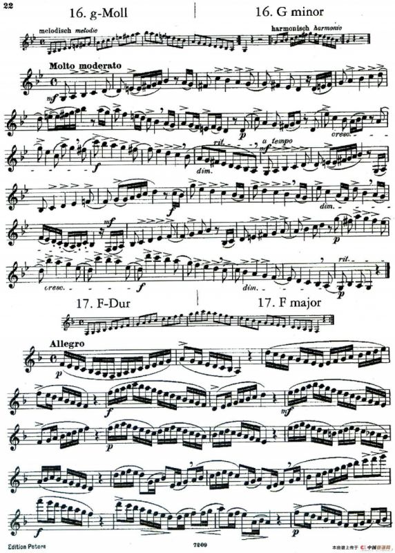 DEMNITZ（单簧管练习曲）