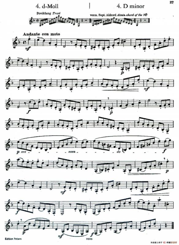 DEMNITZ（单簧管练习曲）