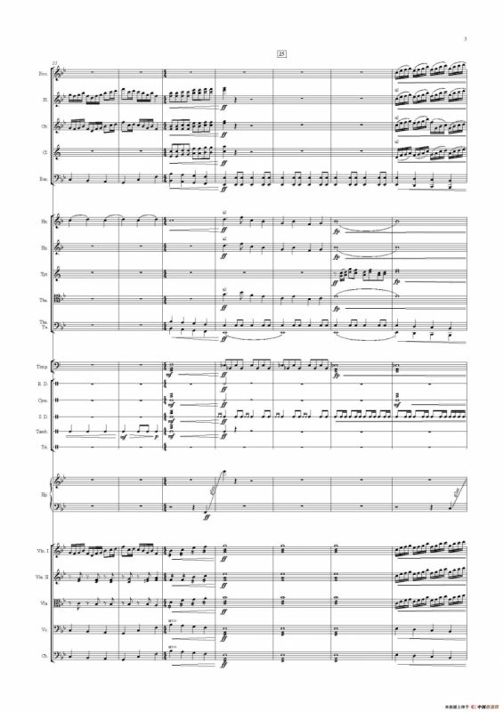 春色满园（管弦乐队总谱）