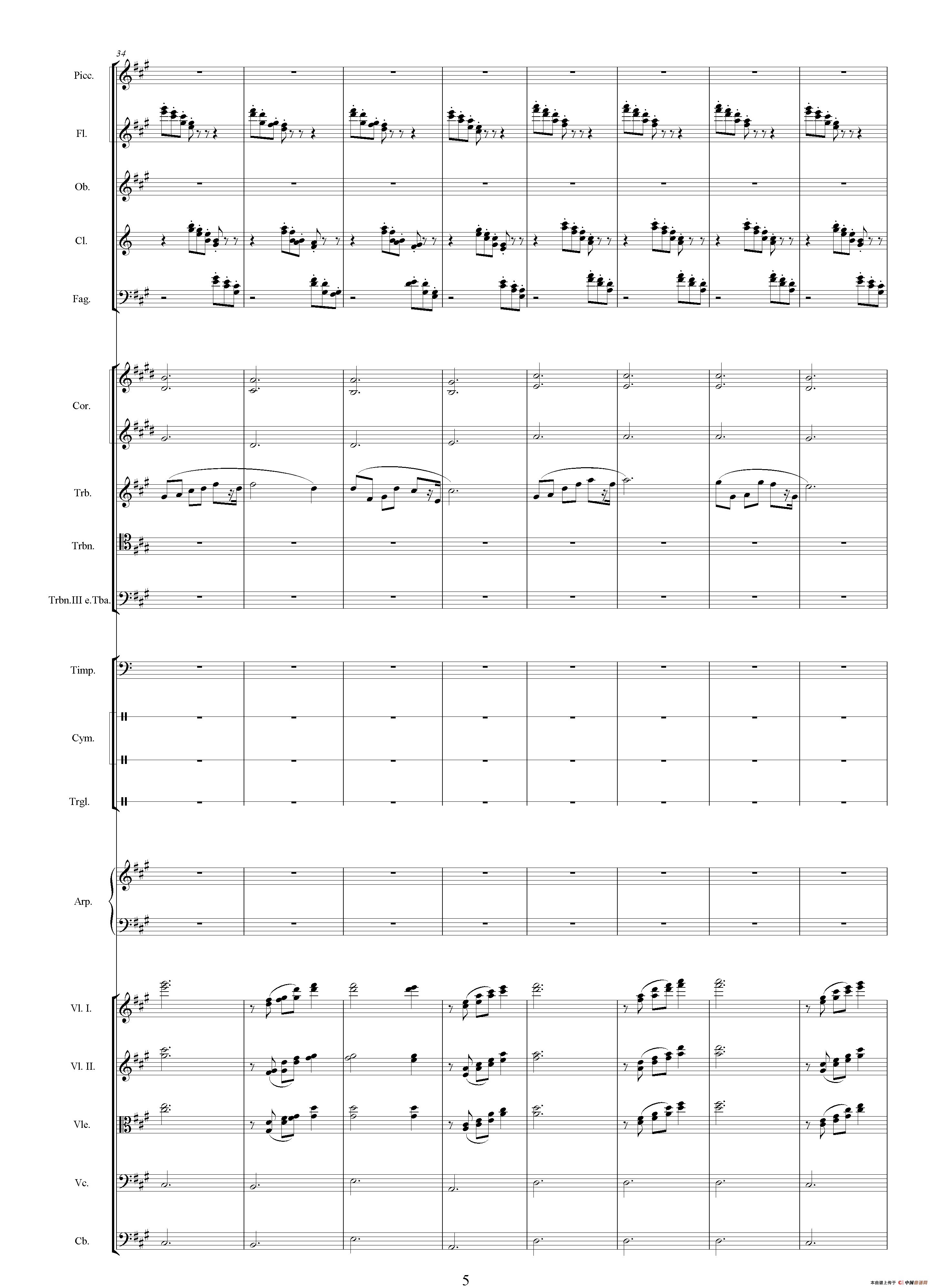 青春(一)（选自影片《世纪之梦》 总谱）