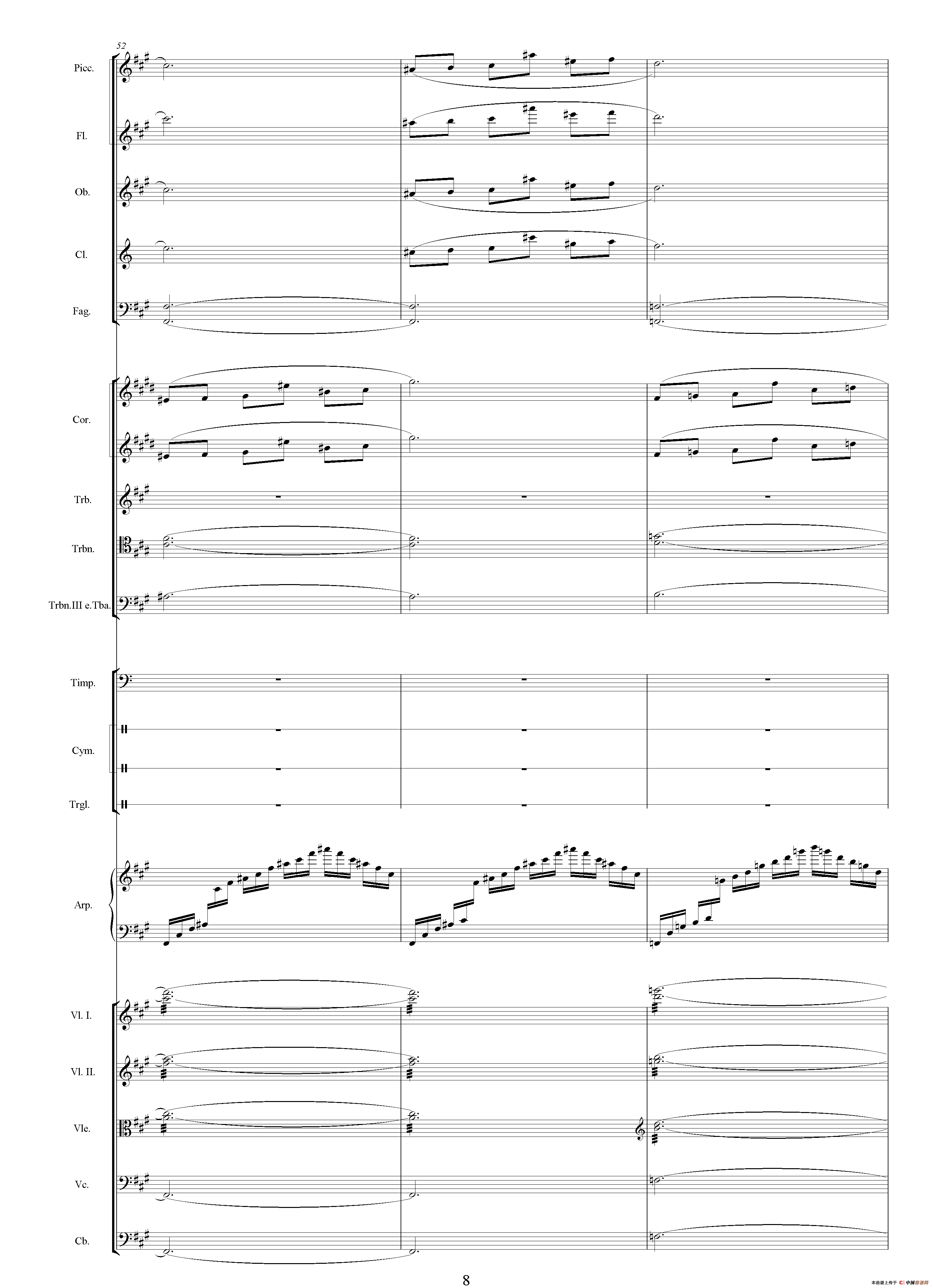 青春(一)（选自影片《世纪之梦》 总谱）