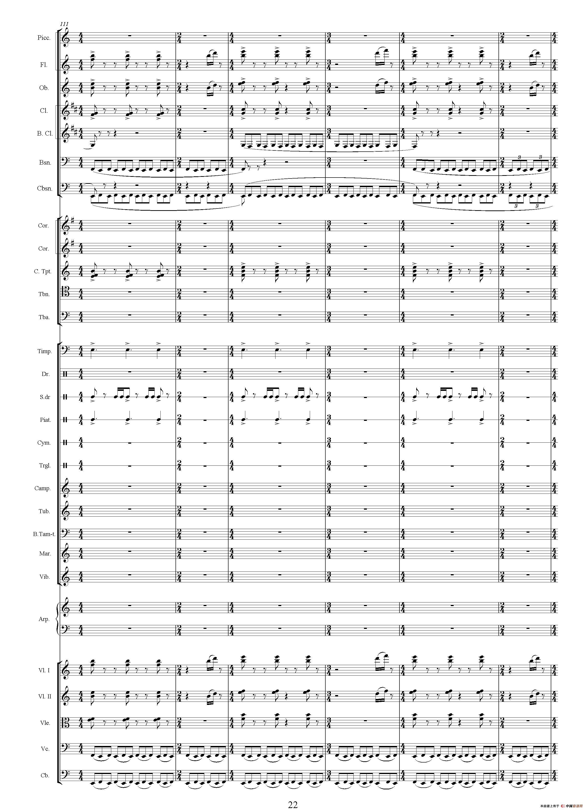 朱元璋还乡（电视剧《传奇皇帝朱元璋》主题音乐总谱）