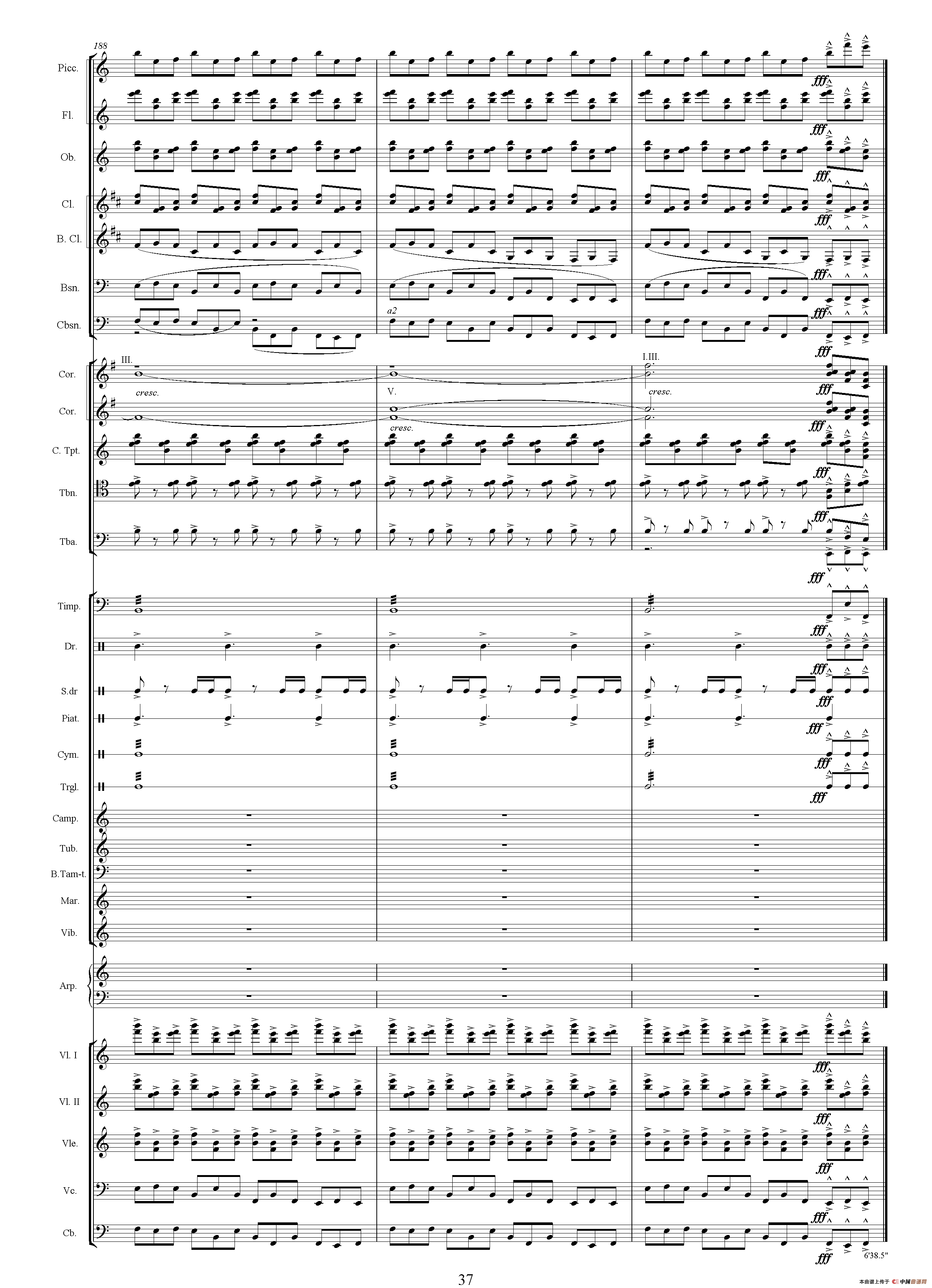 朱元璋还乡（电视剧《传奇皇帝朱元璋》主题音乐总谱）