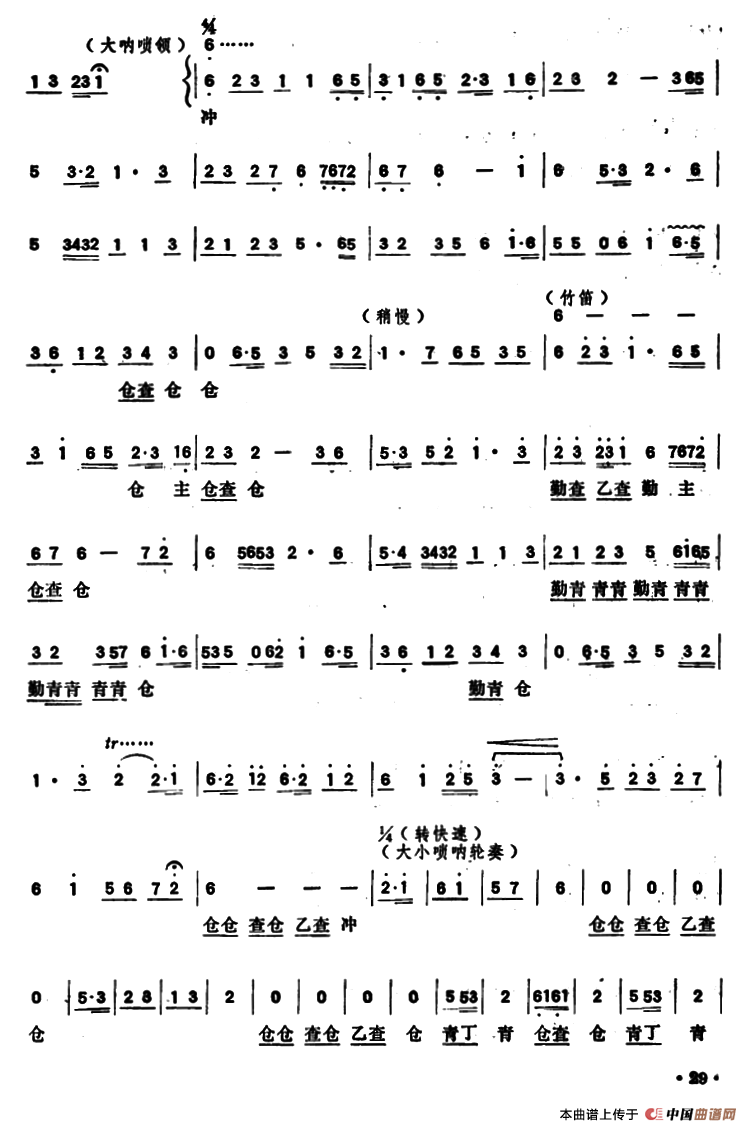 喜送丰收粮（潮州小锣鼓）