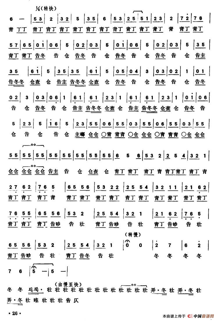 抛网捕鱼（潮州大锣鼓）