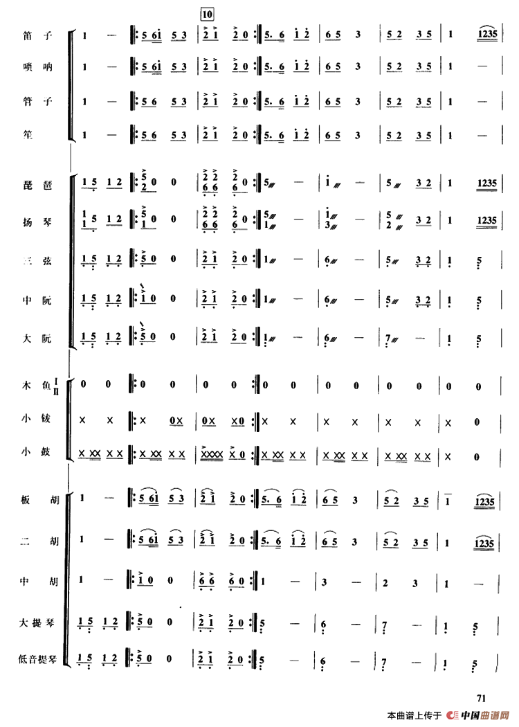 八月桂花遍地开（民乐合奏）