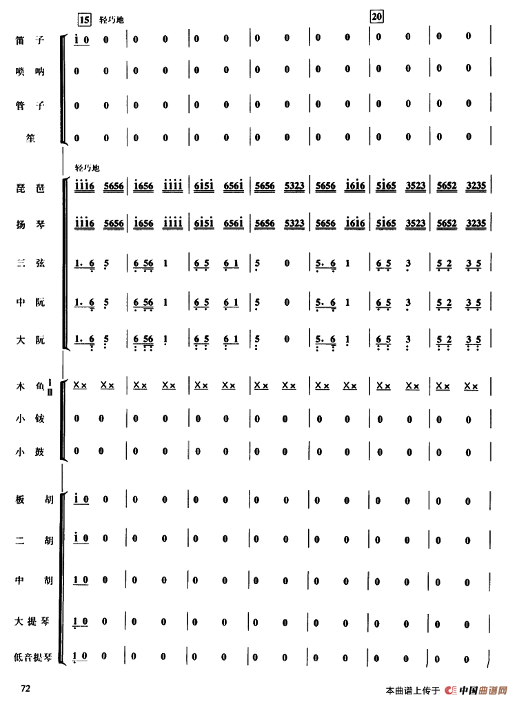 八月桂花遍地开（民乐合奏）