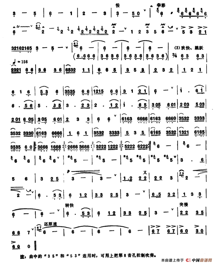 延边人民热爱毛主席（唢呐）